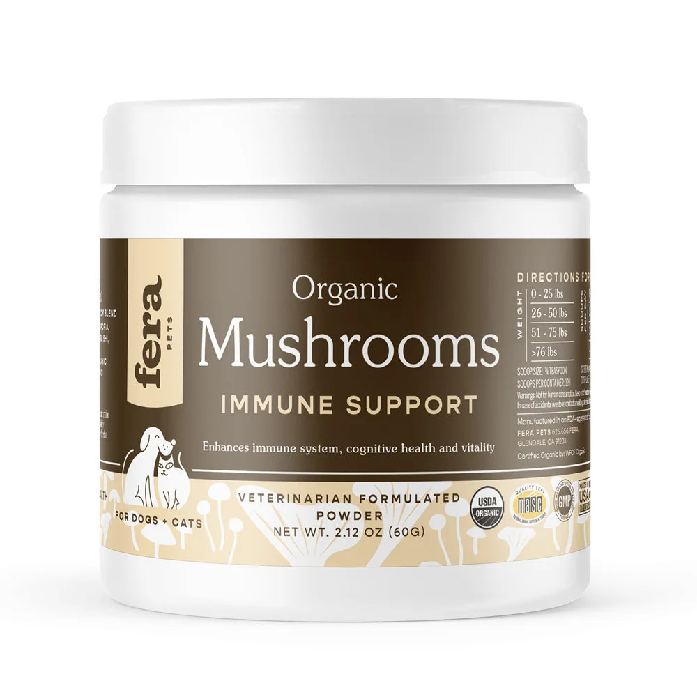USDA Organic Mushroom Blend for Immune Support-120 servings
