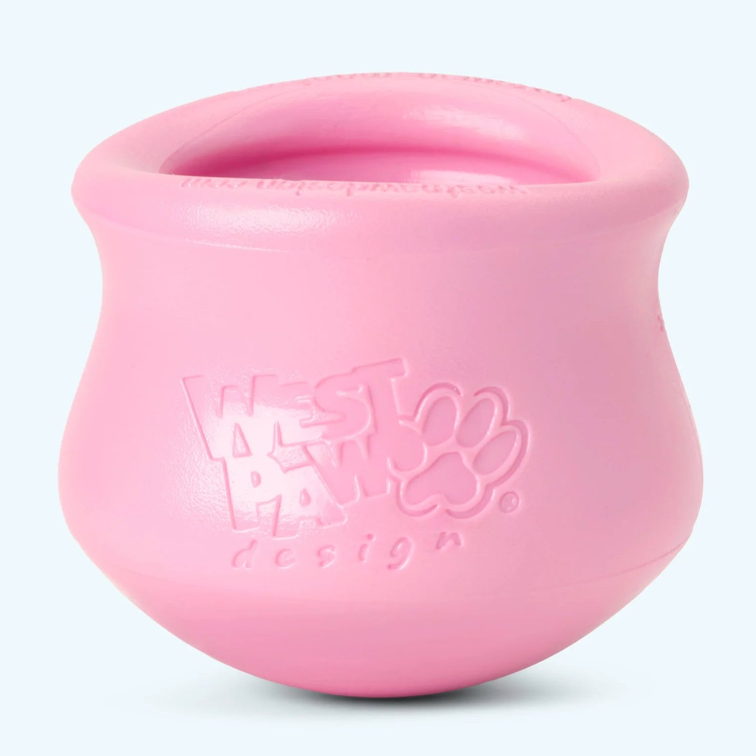 Limited Edition-West Paw Design Toppl Treat Toy- Bubblegum