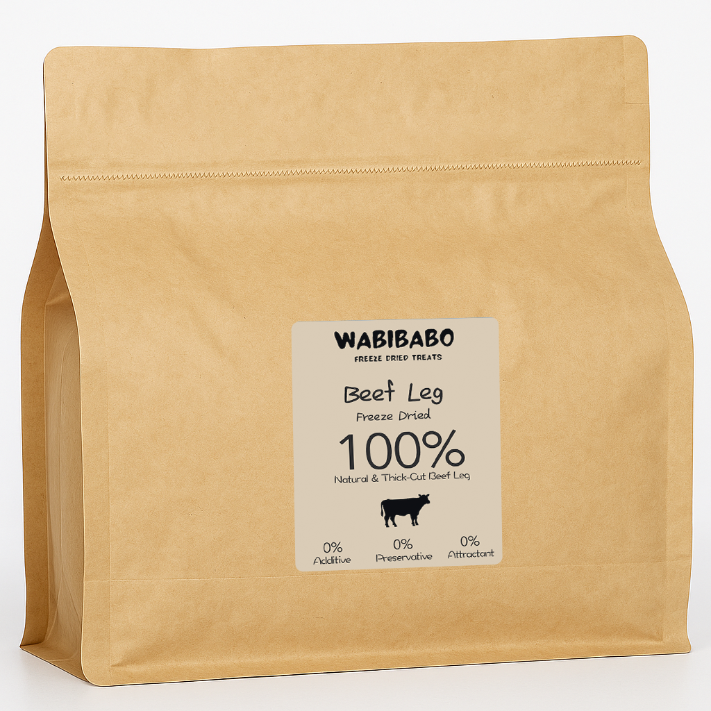 Freeze-Dried Thick-Cut Beef Strips – Tender & Tight Muscle Meat Treat